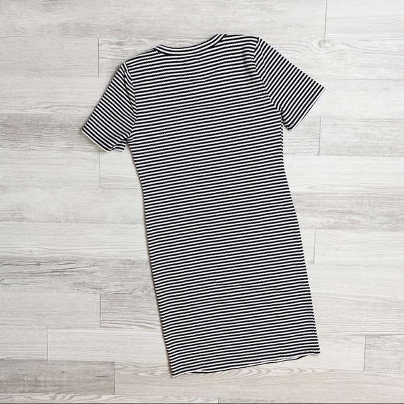 J. Crew Factory Short Sleeve Structured Knit Dress - Picture 3 of 6